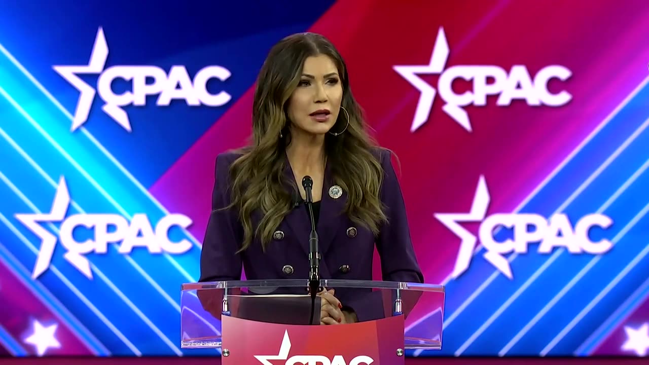 Governor Kristi Noem Speaks at CPAC 2024