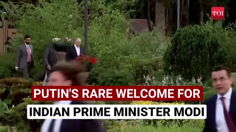 How Putin Treated Modi & Kim Differently _ Contrasting Bonhomie In Five Frames From Moscow.mp4