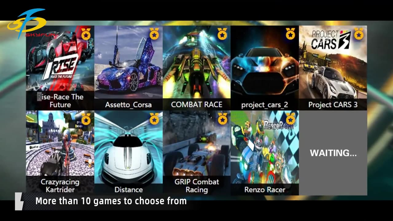 Super racing VR, cool and good-looking appearance, easy to operate, loved by players