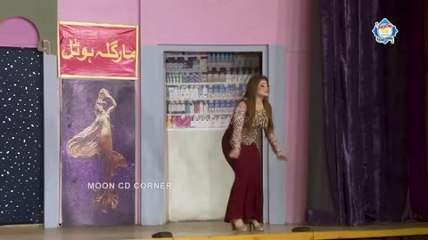 Amiad Rana with Nida Khan and Nadeem Chitta Comedy Clip Stage Drama 2023 | Punjabi Stage Drama