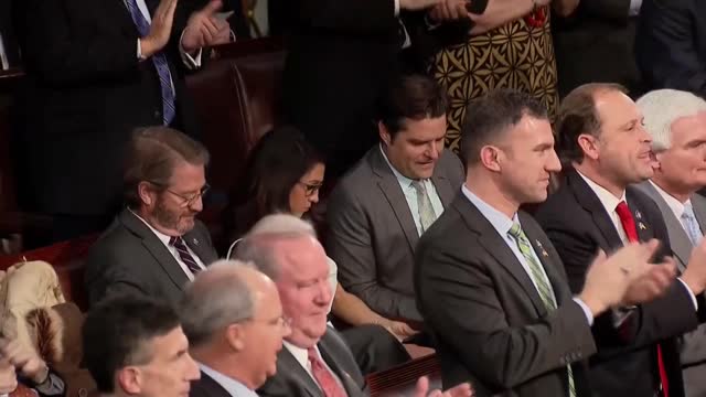 Representatives Lauren Boebert and Matt Gaetz Refuse to Applaud Volodymyr Zelenskyy