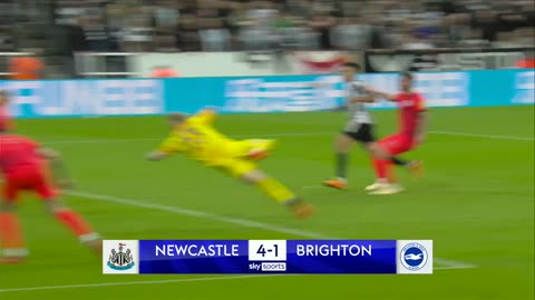 Magpie MAGIC thrashes Seagulls! 🪄 | Newcastle 4-1 Brighton | PL Highlights