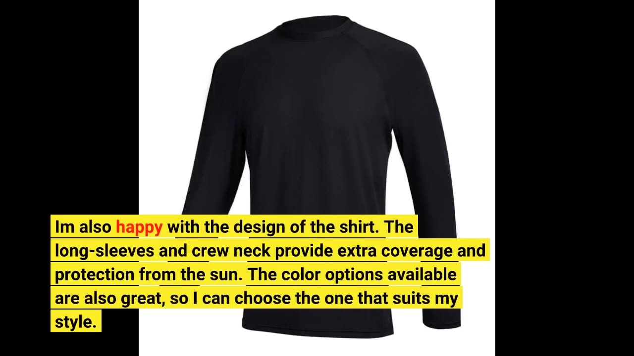 Real Feedback: Men's Long Sleeve Swim Shirts Rashguard UPF 50+ UV Sun Protection Shirt Athletic...