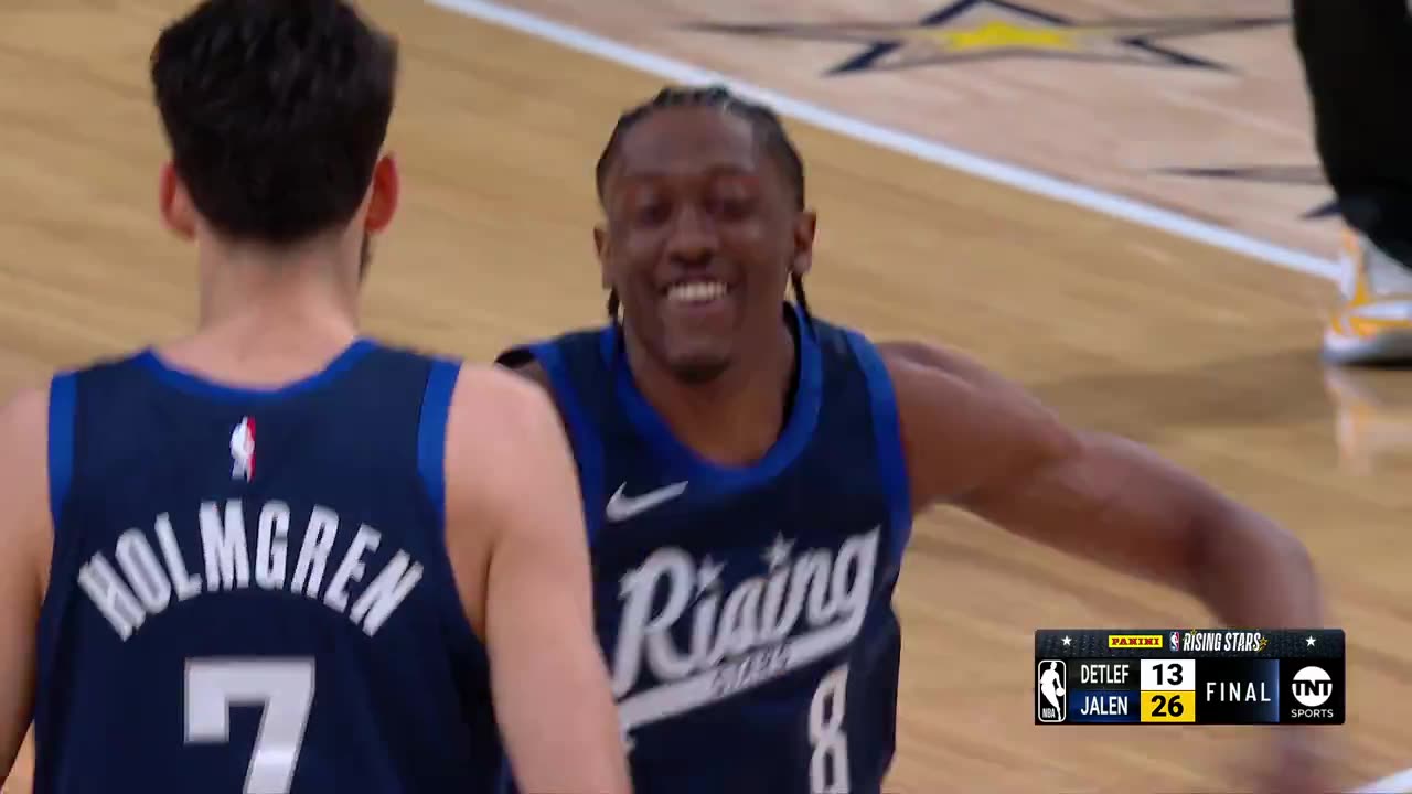 NBA - Another look at the shot that ended the Rising Stars