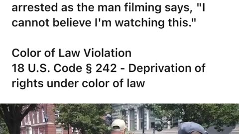 Arrested for reading the Bible?