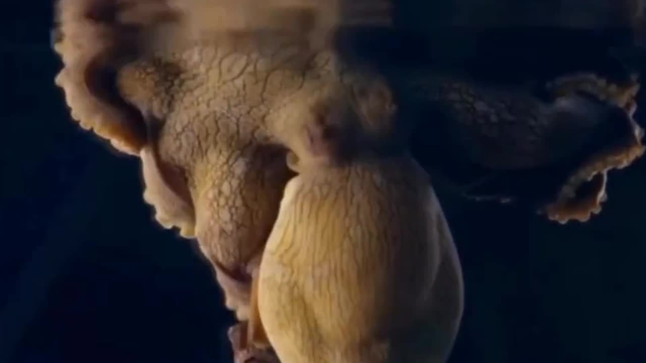 Sleeping Octopus Dreaming and Changing Shades