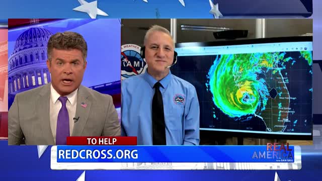 REAL AMERICA -- Dan Ball W/ Anthony Reyes, The Latest Updates On Hurricane Ian, 9/28/22