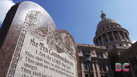 Federal judge blocks Louisiana law that requires classrooms to display Ten Commandments