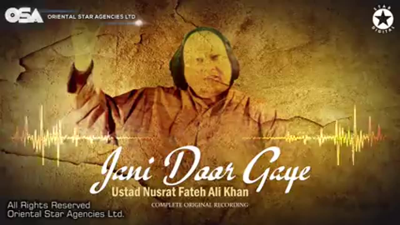 Jani door gay by nusrat fatah Ali Khan