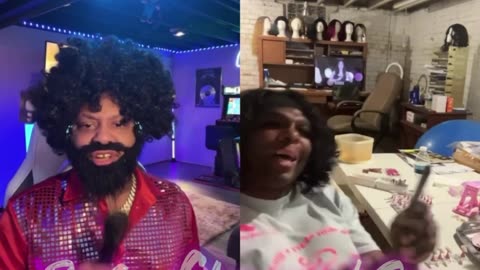 Looze Cannon sings to Mz Thick 3/8/24 #bigoclipandsip