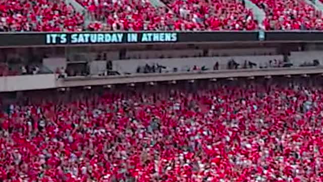 GEORGIA!!! 🗣 BULLDOGS!!! 🗣