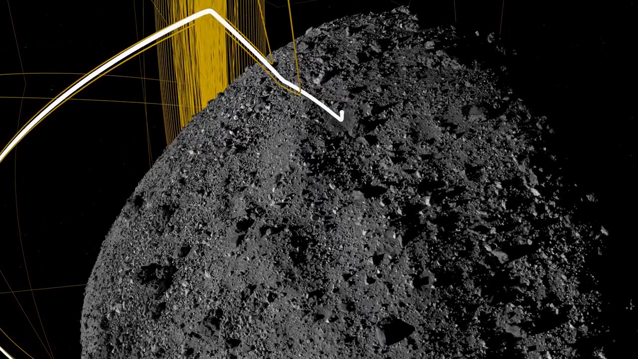 OSIRIS-REX Slings Orbital Web Around Asteroid to capture sample