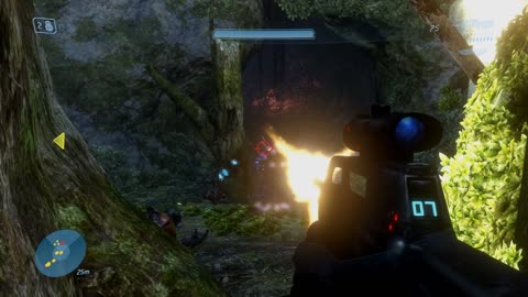 Halo 3 Walkthrough (Co-op) Mission 2 Sierra 117