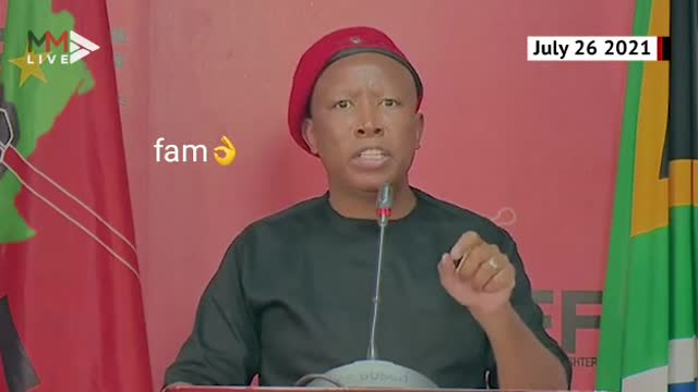 Julius Malema "Kiswahili needs to become our Central Language"