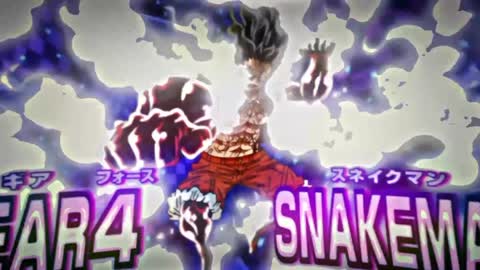 Snake Man Mankey D Luffy || One Piece