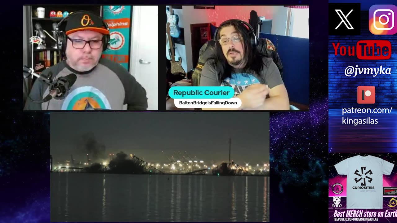 BALTIMORE BRIDGE COLLAPSES -SOME COMMENTARY FROM RESIDENT