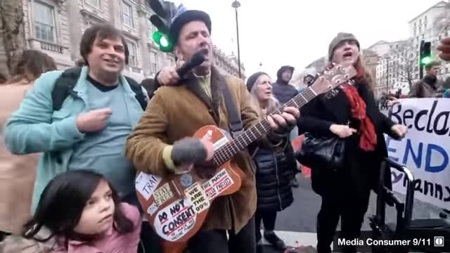 ENGLAND ,LONDO INSPIRING SONG CALLING TO STOP CHILDRENS VACCINE.