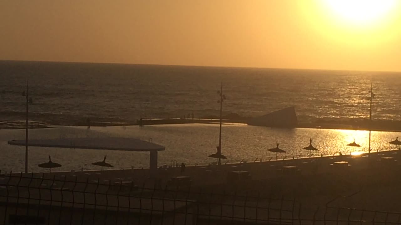 Swimming Pool Atlantic Ocean Rabat Morocco