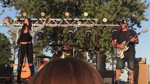 2017.08.12 Nolan with Tasji Bachman Back Roads Music Festival 2