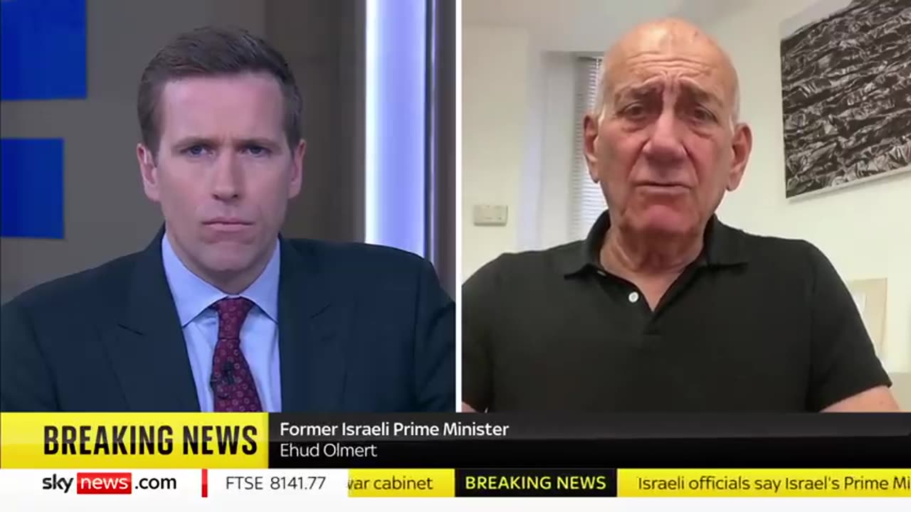 'Just a matter of time before Netanyahu toppled', says former Israeli PM Sky News