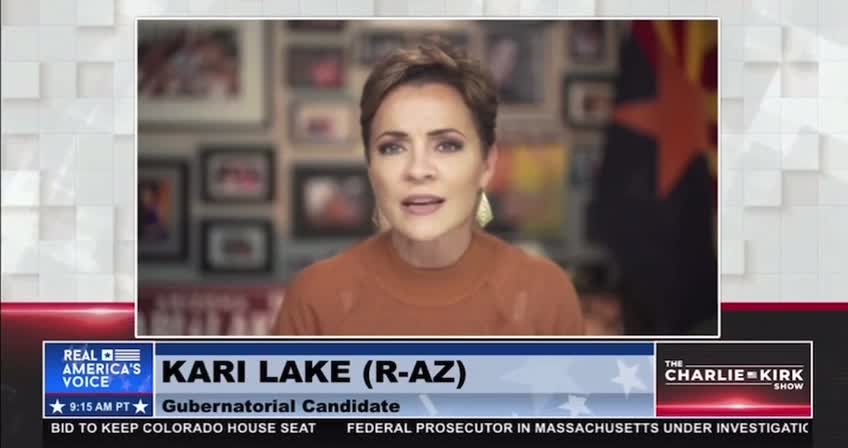 Kari Lake just called into Charlie Kirk and provided an update