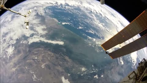 NASA Astronaut Randy "Komrade" Bresnik captured this footage