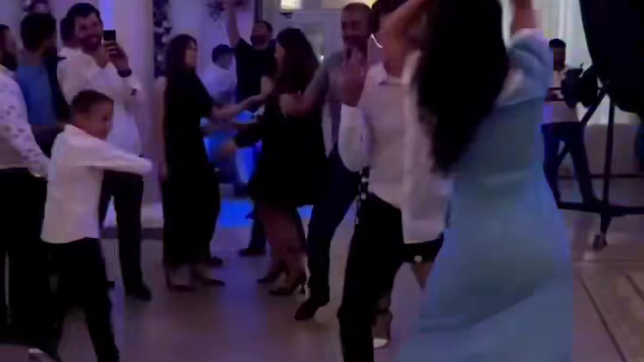 they found each other at the wedding dancing to Rasputin part 2