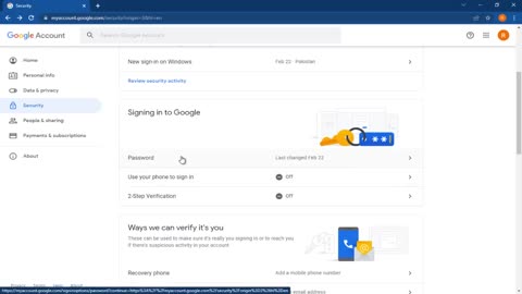 Protection google account