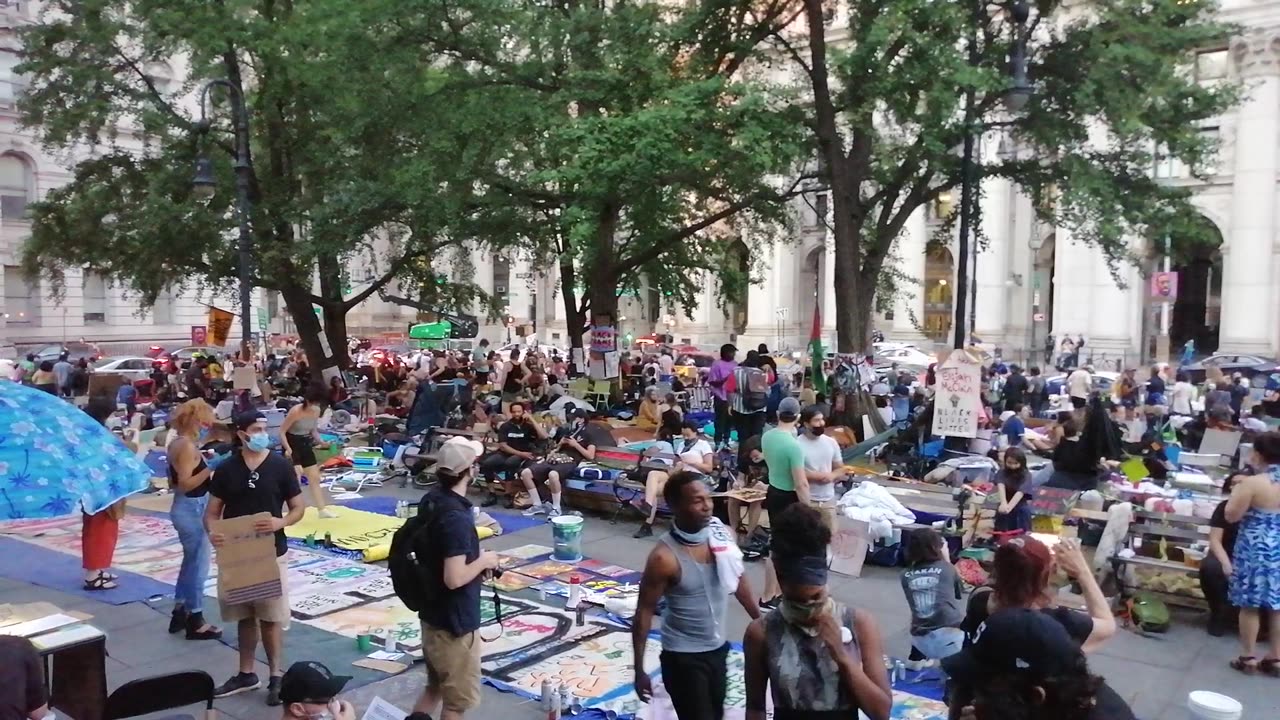 City Hall New York City Protest USA America