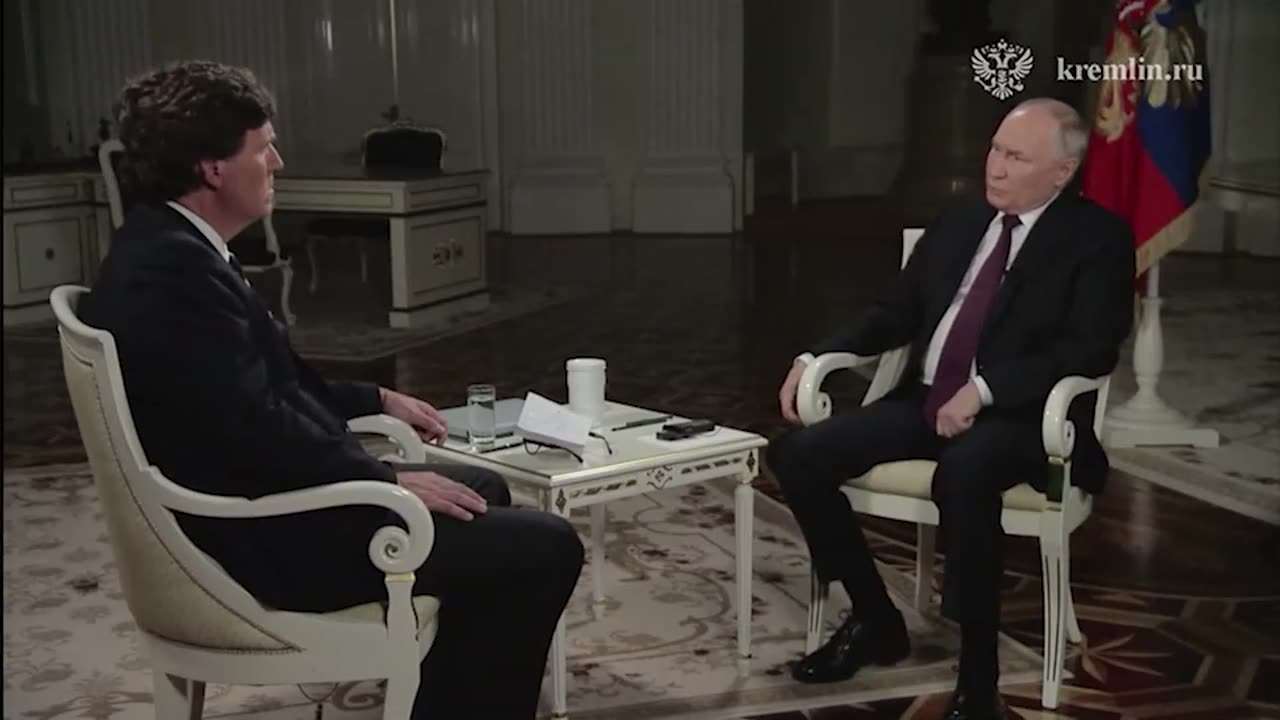 Interview with Vladimir Putin to Tucker Carlson (in Russian)