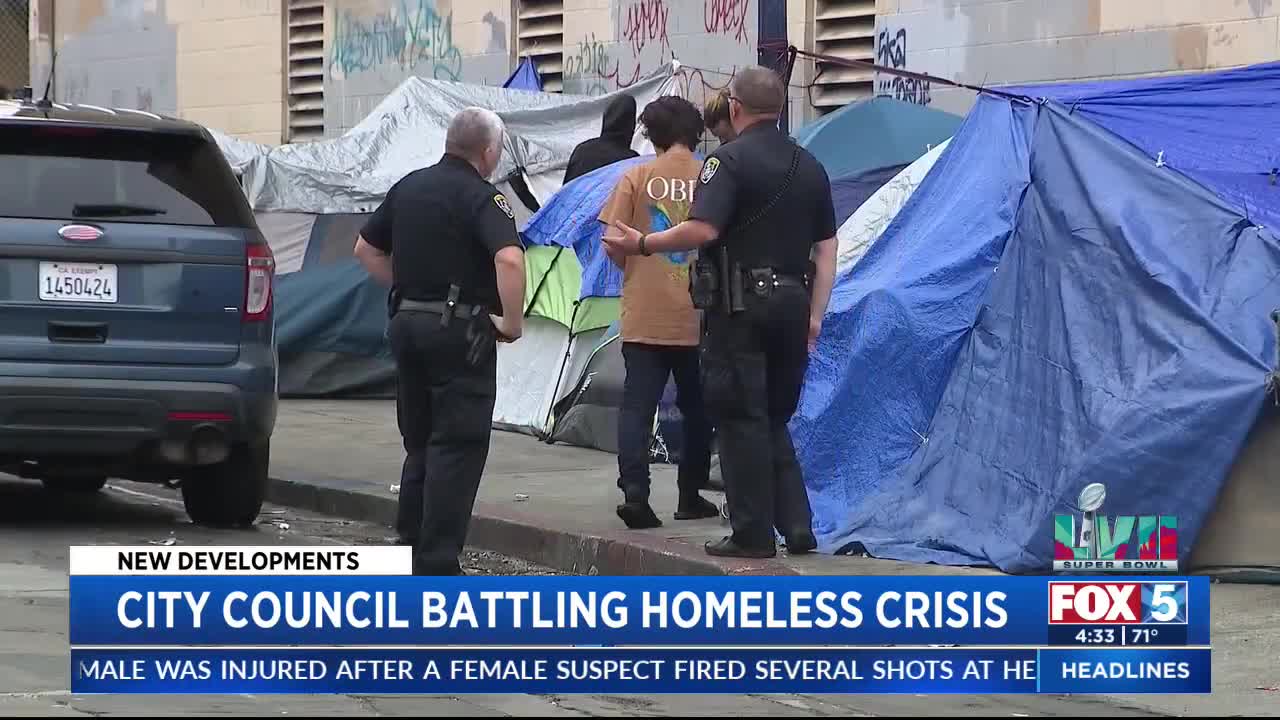 City Council Battling Homeless Crisis