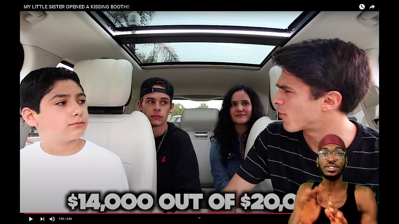 Brent Rivera MY LITTLE SISTER OPENED A KISSING BOOTH!!