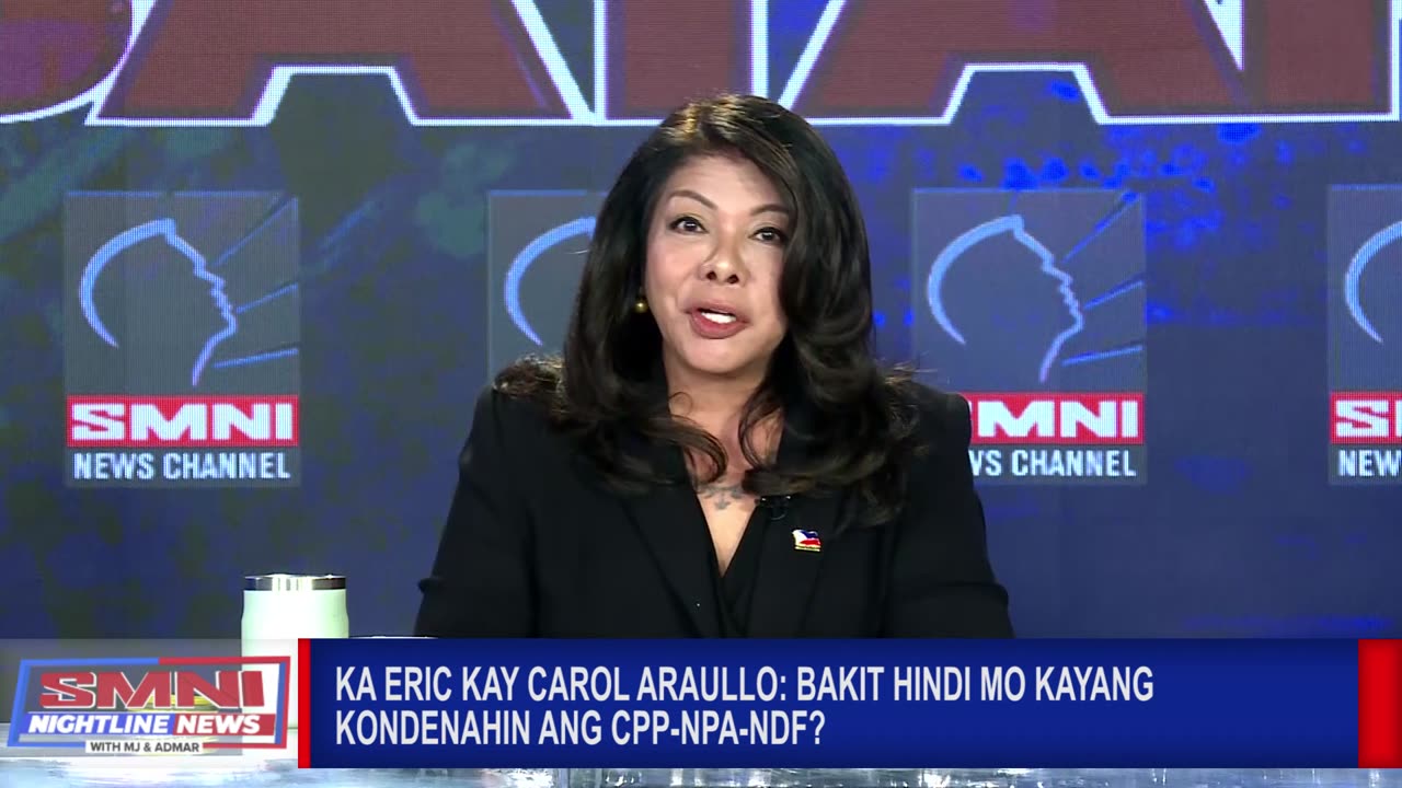 Ka Eric kay Carol Araullo: Bakit hindi mo kayang kondenahin ang C P P N P A N D F?