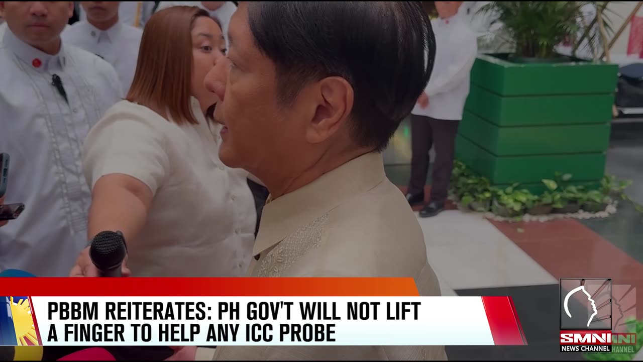 PBBM reiterates: PH gov't will not lift a finger to help any ICC probe