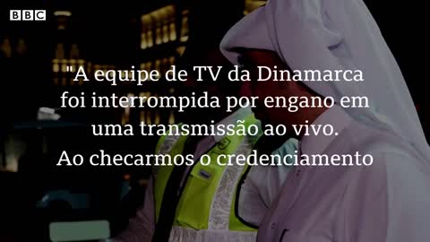 Catar: repórter dinamarquês é tirado do ar e ameaçado