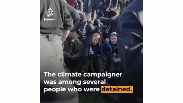 Greta Thunberg detained at Germany coal mine protest