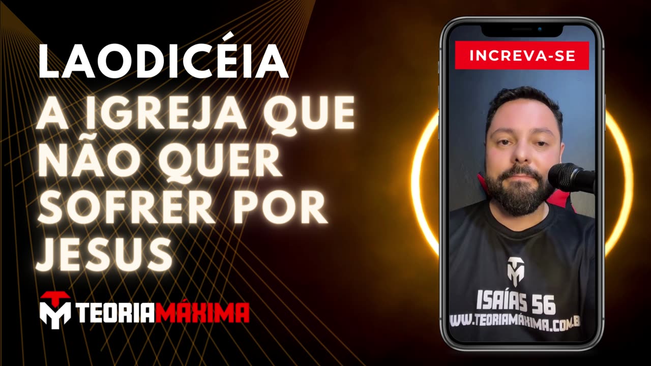LAODICÉIA - A IGREJA QUE NÃO QUER SOFRER POR JESUS