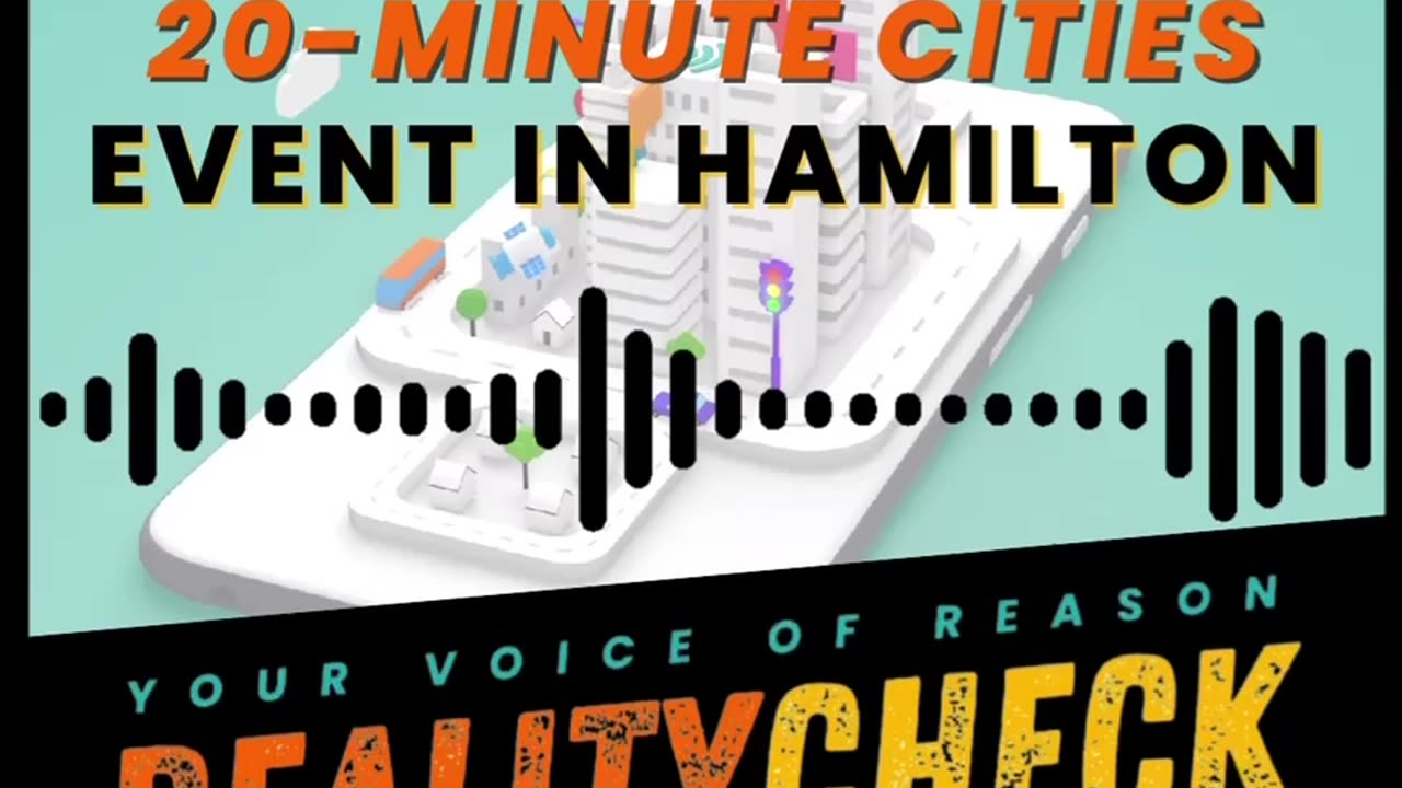 20-Minute Cities Event In Hamilton