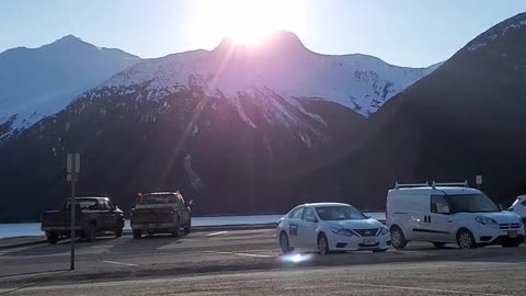 Sunset in Skagway