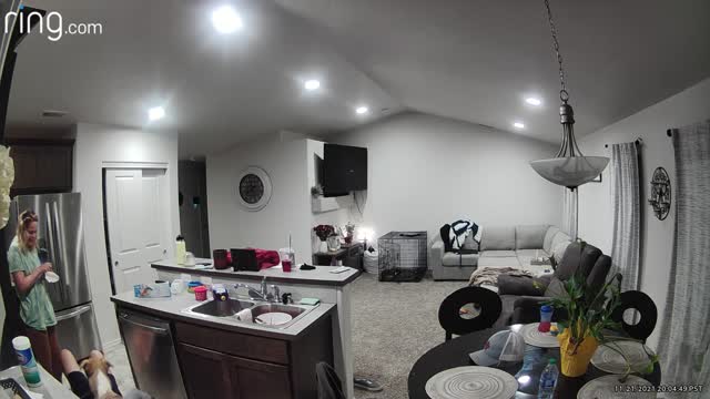 Man Fumbles Countertop Jump