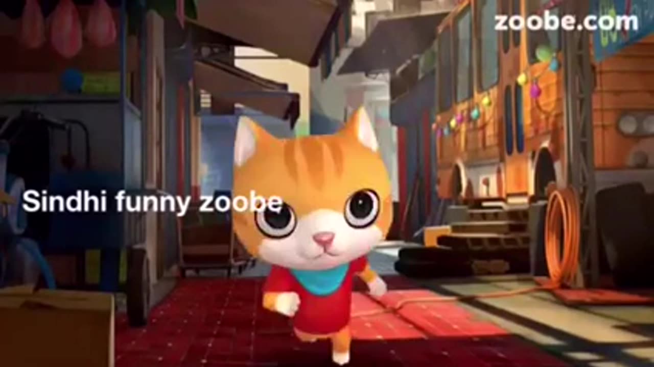 Maan harney windam school yeahhh! Cute cat new video by Sindhi funny zoobe