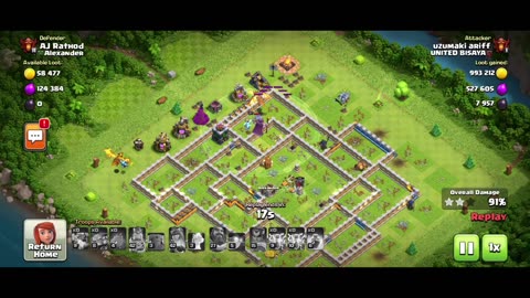 Coc raid video