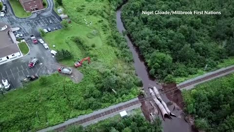 Nova Scotia begins clean-up after devastating floods