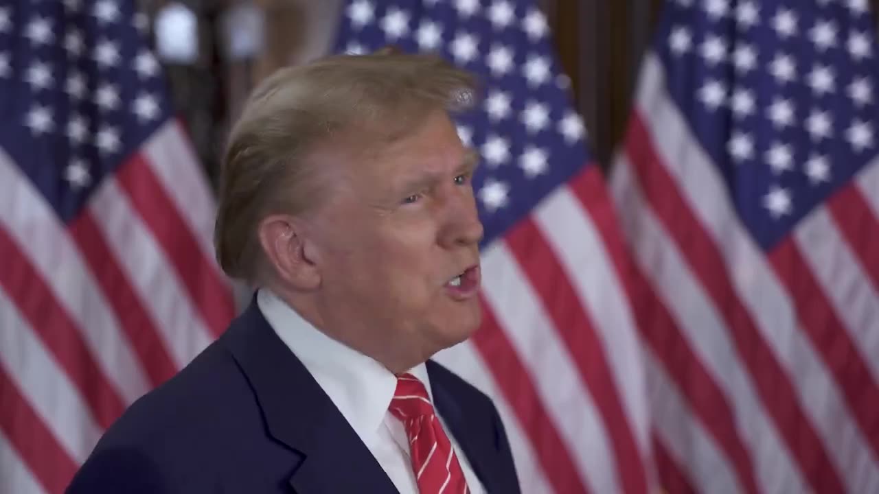 President Donald Trump calling out the Bloodbath Hoax on Truth Social