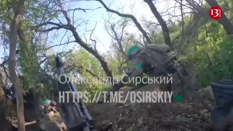 "Kill all of them, no survivors" - Attacking Russian position in forest with armored vehicles