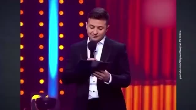 Zelensky's old comedy act before he was president.