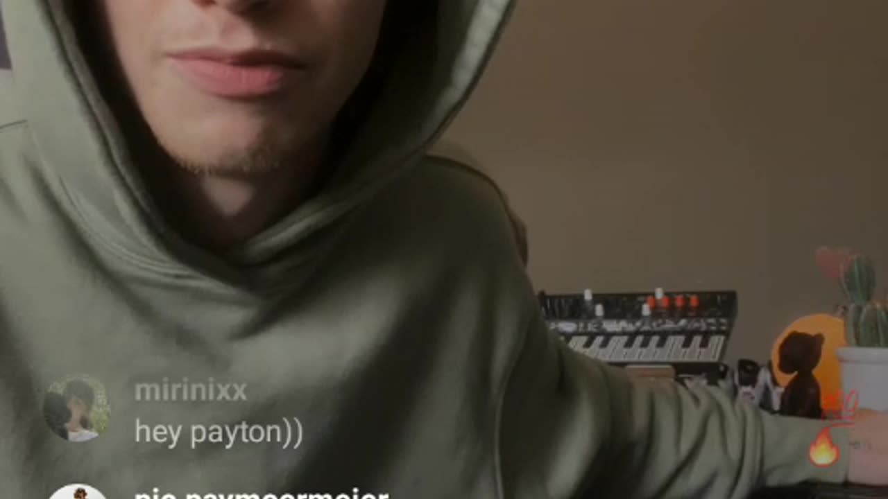 Payton moormeier ig live part1 01/25/24