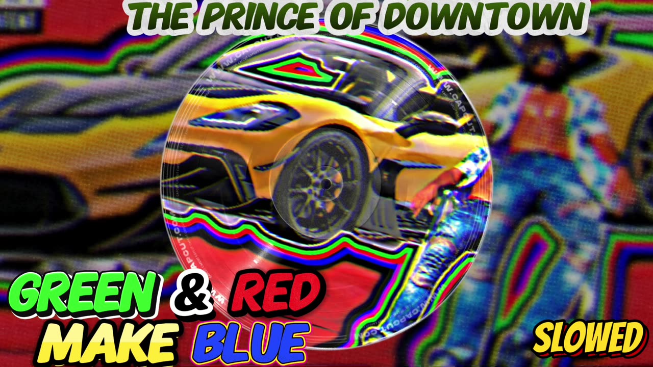 Green & Red Make Blue | Slowed | Prince Tape