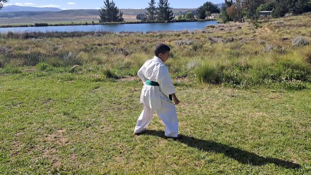 B16 - Damian Minnaar - Green - Pinan Nidan