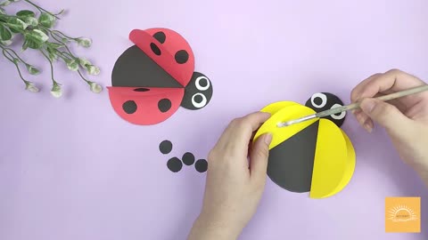 Ladybug From Paper In Just 8 Minutes | DIY Az Craft